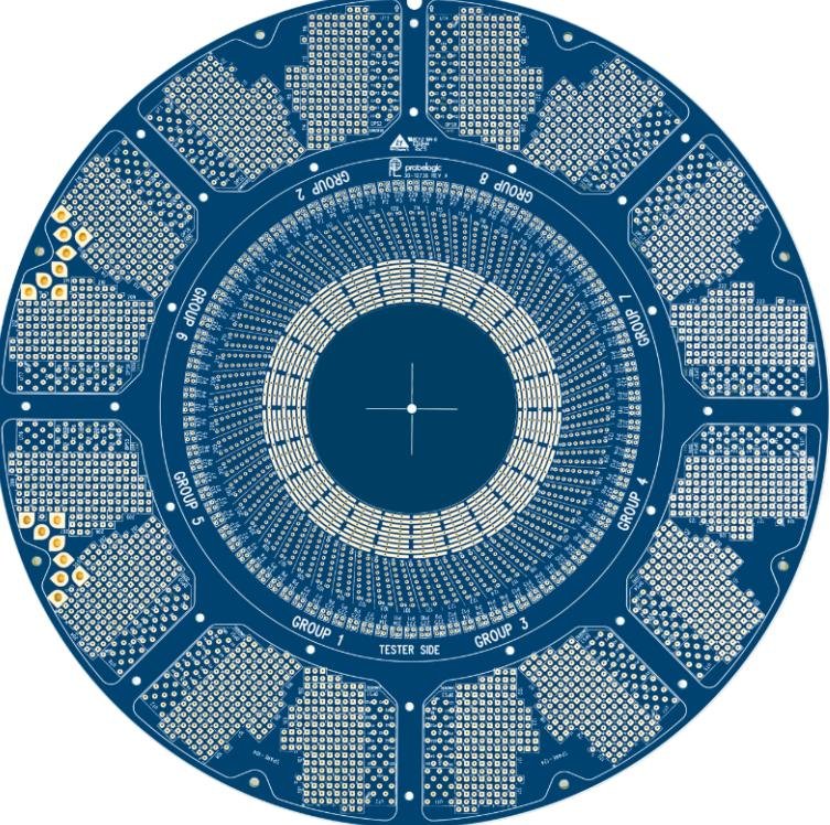 Industrial control PCB, 26-layer IC tester board